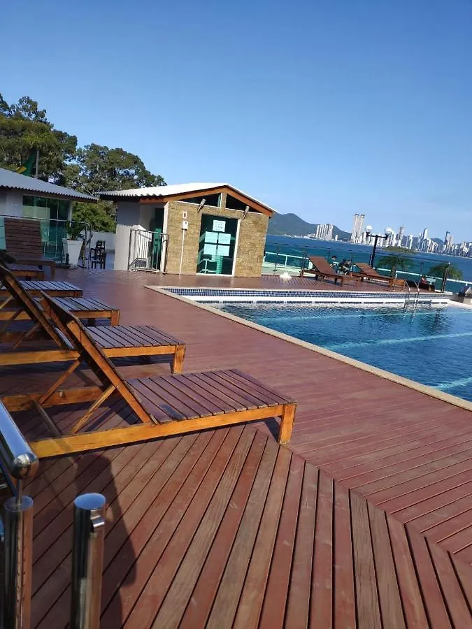 Loft Com Garagem E Piscina Predio Frente Mar Apartamento Balneário Camboriú