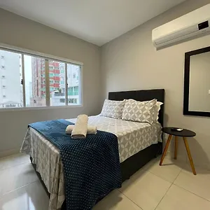  Apartamento Pos002 - Apto Novo, 2 Quartos Com Ar Condicionado, Super Completo, Ao Lado Do Shop Atlântico E Garagem