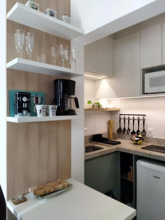 Appartamento LOFT com garagem e piscina Prédio frente MAR Balneário Camboriú